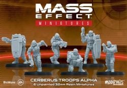 MASS EFFECT -  MINIATURES - CERBERUS TROOPS ALPHA (ENGLISH)