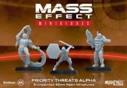 MASS EFFECT -  MINIATURES - PRIORITY THREATS ALPHA (ENGLISH)