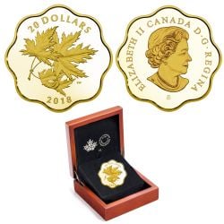 MASTERS CLUB: ICONIC MAPLE LEAVES -  ICONIC MAPLE LEAVES -  2018 CANADIAN COINS 01