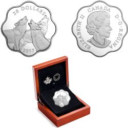 MASTERS CLUB: MASTERS -  MASTER OF THE LAND: THE TIMBER WOLF -  2017 CANADIAN COINS 03