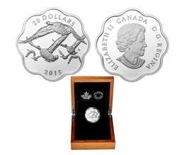 MASTERS CLUB: MASTERS -  MASTER OF THE SKY: CANADA GOOSE -  2015 CANADIAN COINS 01