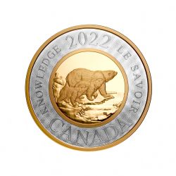 MASTERS CLUB: RENEWED SILVER TOONIE -  PATH OF KNOWLEDGE -  2022 CANADIAN COINS 02