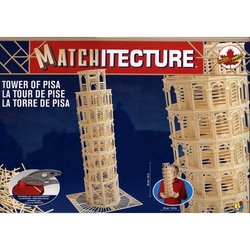 MATCHITECTURE -  TOWER OF PISA (2300 MICROBEAMS)