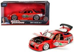 MAZDA -  DOM'S MAZDA RX-7 - 1/32 - RED -  FAST AND FURIOUS