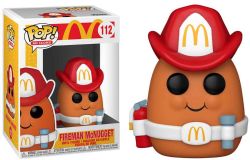 MCDONALD'S -  POP! VINYL FIGURE OF FIREMAN MCNUGGET (4 INCH) 112