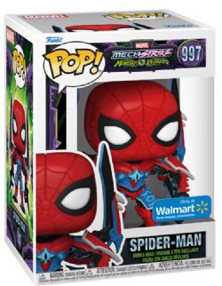 MECHSTRIKE -  POP! VINYL BOBBLE-HEAD OF SPIDER-MAN (4 INCH) -  MONSTER HUNTERS 997