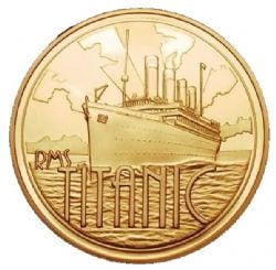 MEDALLIONS -  R.M.S. TITANIC COMMEMORATIVE MEDAL 1997