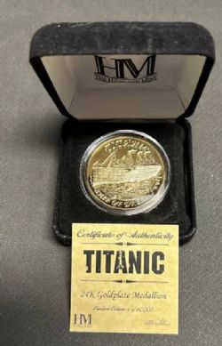 MEDALLIONS -  TITANIC SHIP OF DREAMS 2012