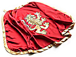 MEDIEVAL -  KNIGHT CAPE - NOBLE KNIGHT - RED (CHILD) -  CHEVALIERS
