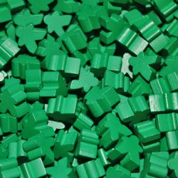 MEEPLE 25-PACK -  GREEN