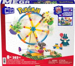 MEGA CONSTRUX -  FERRIS WHEEL FUN (393 PIECES) -  POKEMON