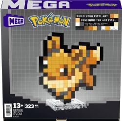 MEGA CONSTRUX -  PIXEL ART EEVEE -  POKEMON