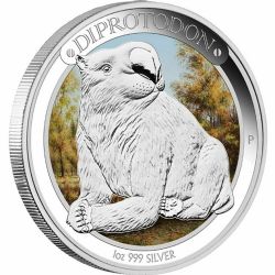 MEGAFAUNA -  DIPROTODON -  2014 AUSTRALIAN COINS