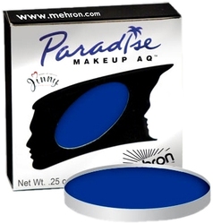 MEHRON -  DARK BLUE - PARADISE CAKE (0.25 OZ / 7 G) -  WATER-BASED MAKE-UP