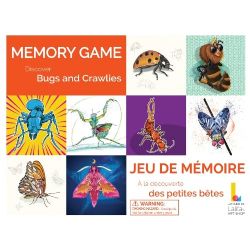 MEMORY GAME -  DISCOVER BUGS AND CRAWLIES (MULTILINGUAL)