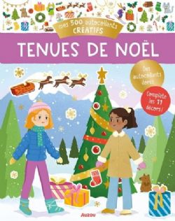 MES 500 AUTOCOLLANTS CRÉATIFS -  TENUES DE NOËL