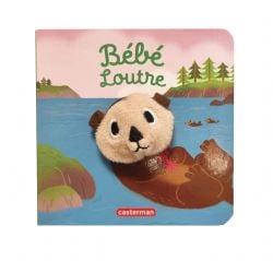 MES LIVRES MARIONNETTES -  BÉBÉ LOUTRE -  LES BÉBÊTES