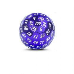 METAL D100 DICE - METALLIC PURPLE