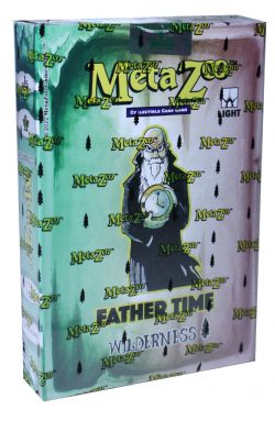 METAZOO -  THEME DECK - FATHER TIME (ENGLISH) -  WILDERNESS 1ST EDITION
