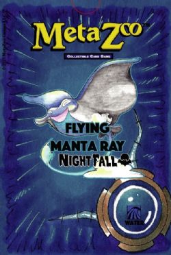 METAZOO -  THEME DECK - FLYING MANTA RAY (ENGLISH) -  NIGHTFALL 1ST EDITION