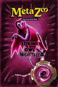 METAZOO -  THEME DECK - STIKINI OWL (ENGLISH) -  NIGHTFALL 1ST EDITION