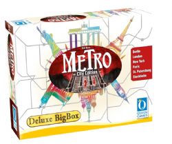 METRO: CITY EDITION -  BASE GAME - BIG BOX WITH ACRYLIC TILES (MULTI) DELUXE EDITION