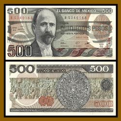 MEXICO -  500 PESOS 1983-1984 (UNC)