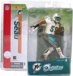 MIAMI DOLPHINS -  JUNIOR SEAU (CHASE) (6