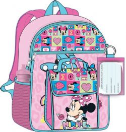 MICKEY AND FRIENDS -  MINNIE MOUSE YOUTH 5 PIECES BACKPACK SET -  DISNEY