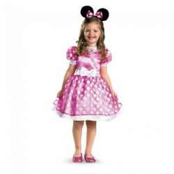 MICKEY AND FRIENDS -  PINK MINNIE COSTUME (CHILD)