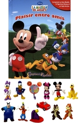 MICKEY AND FRIENDS -  PLAISIR ENTRE AMIS - COMPTINES ET FIGURINES