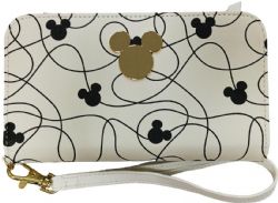 MICKEY ET SES AMIS -  MICKEY MOUSE WALLET METAL BADGE -  DISNEY