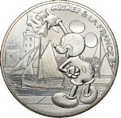 MICKEY & FRANCE -  MICKEY GOOD WIND -  2018 FRANCE COINS 18