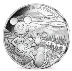 MICKEY & FRANCE -  MICKEY ODE TO VOLCANOES -  2018 FRANCE COINS 16