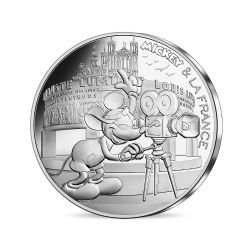 MICKEY & FRANCE -  MICKEY SILENCE WE'RE FILMING -  2018 FRANCE COINS 06