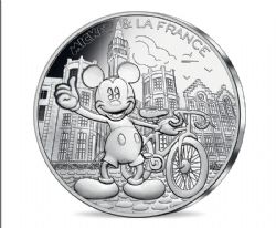 MICKEY & FRANCE -  MICKEY THE KING OF THE LITTLE QUEEN -  2018 FRANCE COINS 17