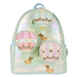 MICKEY & FRIENDS -  HOT AIR BALLOON  PEARLESCENT BACKPACK -  LOUNGEFLY