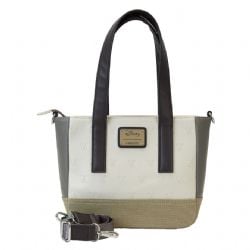 MICKEY & FRIENDS -  MICKEY DEBOSSED PATTERN TOTE BAG -  LOUNGEFLY
