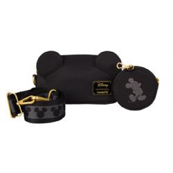 MICKEY & FRIENDS -  MICKEY ERS NYLON SLING BAG WITH COIN BAG -  LOUNGEFLY