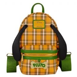 MICKEY & FRIENDS -  PLUTO PLAID SLONG BAG - 95TH ANNIVERSARY -  LOUNGEFLY