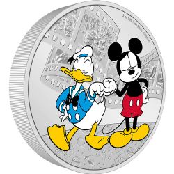 MICKEY MOUSE & FRIENDS -  10 YEARS AGO – GOSH! (LARGE FORMAT): DONALD DUCK™ AND MICKEY MOUSE™ -  2023 NEW ZEALAND MINT COINS 03
