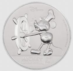 MICKEY MOUSE & FRIENDS -  90TH ANNIVERSARY OF MICKEY MOUSE -  2018 NEW ZEALAND COINS