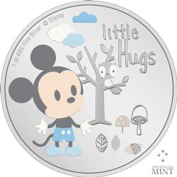 MICKEY MOUSE & FRIENDS -  DISNEY BABY LITTLE HUGS: BOY (MICKEY MOUSE) -  2024 NEW ZEALAND COINS 01