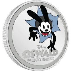 MICKEY MOUSE & FRIENDS -  DISNEY'S 100 YEARS OF WONDER: OSWALD THE LUCKY RABBIT -  2023 NEW ZEALAND COINS 02