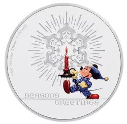 MICKEY MOUSE & FRIENDS -  DISNEY SEASON'S GREETINGS (2016) -  2016 NEW ZEALAND COINS 05