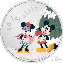 MICKEY MOUSE & FRIENDS -  DISNEY SEASON'S GREETINGS (2024) -  2024 NEW ZEALAND COINS 17