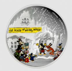 MICKEY MOUSE & FRIENDS -  DISNEY: SEASON'S GREETINGS CLASSIC (2015) -  2015 NEW ZEALAND COINS