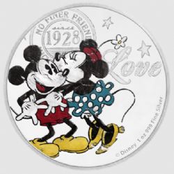 MICKEY MOUSE & FRIENDS -  DISNEY TRUE LOVE FOREVER -  2017 NEW ZEALAND COINS 03