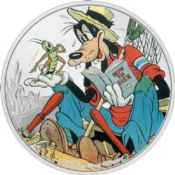 MICKEY MOUSE & FRIENDS -  GOOFY 90TH ANNIVERSARY -  2022 NEW ZEALAND COINS