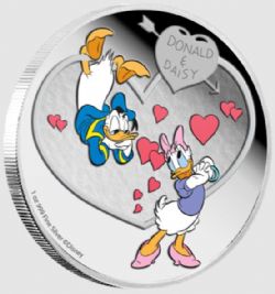 MICKEY MOUSE & FRIENDS -  LOVE CRAZY DONALD DUCK ET DAISY DUCK -  2016 NEW ZEALAND COINS 02